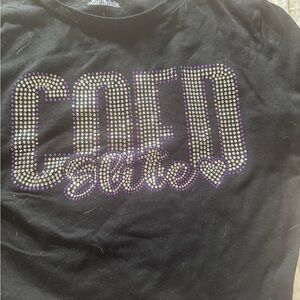 Wild Fable Black T-Shirt